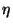 $\eta $