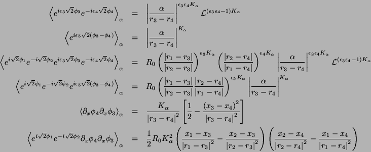 \begin{eqnarray*}
\left\langle e^{i\epsilon _{3}\sqrt{2}\phi _{3}}e^{-i\epsilon ...
...\frac{x_{1}-x_{4}}{\left\vert r_{1}-r_{4}\right\vert^{2}}\right)
\end{eqnarray*}