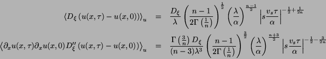 \begin{eqnarray*}
\left\langle D_{\xi }\left(u(x,\tau )-u(x,0)\right)\right\rang...
...frac{v_{s}\tau }{\alpha }\right\vert^{-\frac{1}{2}-\frac{3}{2n}}
\end{eqnarray*}